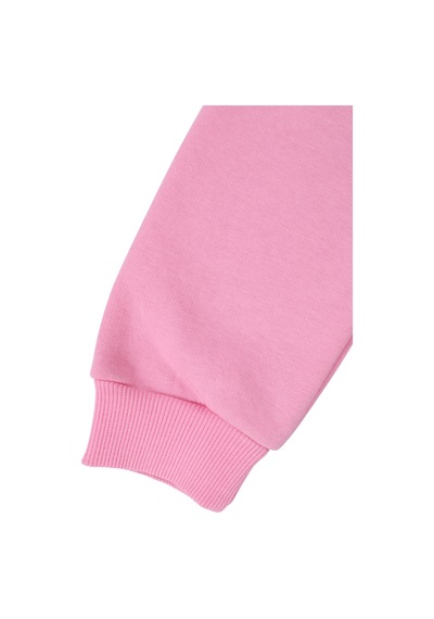 Bebegen Kız Cocuk Pembe Colorful Kapüşonlu Hırka Çok Renkli