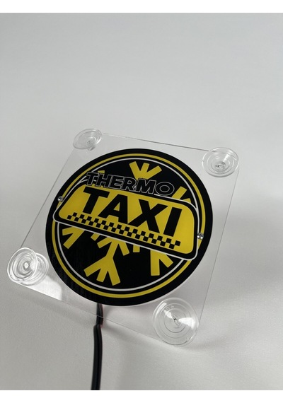 Ahmet Otomotiv Taxı Cam Önü Logo Tabela 24volt