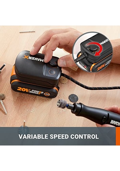 20volt 2.0ah. Kömürsüz Profesyonel Tipi Devir Ayarlı Gravür Seti 34 Parça Aksesuar