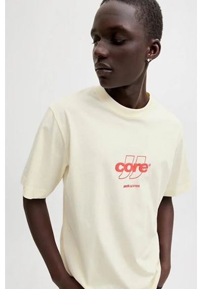 Jack & Jones Jcoclub Erkek Tişört 12289868 Bej