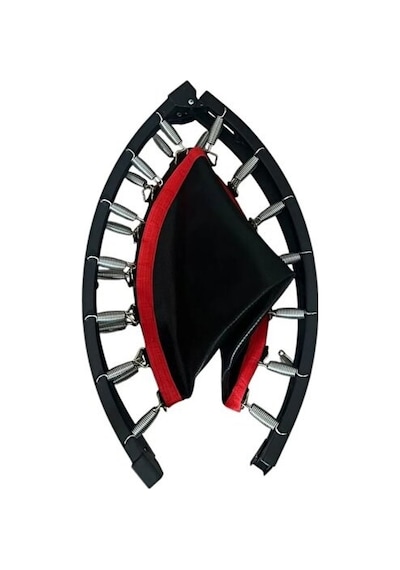 102 Cm 40 Inç Trambolin Metal Yay Mavi Deluxe Trampolin