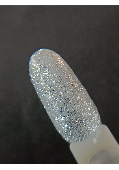 Glamour Nail Art Tasarım Boya Glitter Silver 5 Gr Gümüş