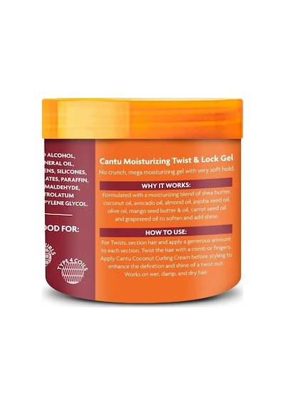 Cantu Doğal Saçlar İçin Nemlendirici ve Bukle Yapıcı Jel 370 G