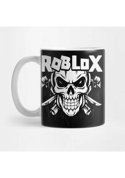 Roblox Kafatası Kupa Bardak Çok Renkli
