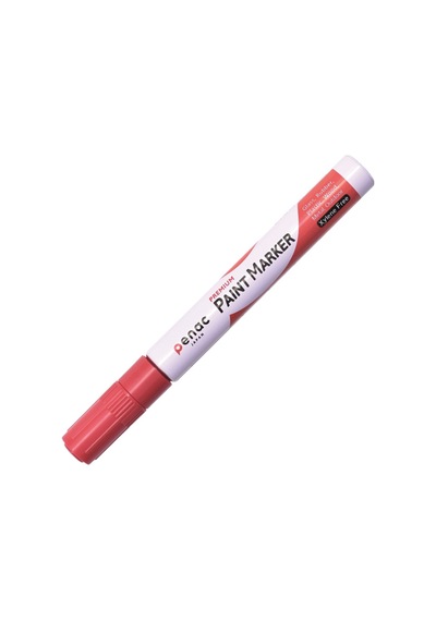 Penac Markör Paint Kırmızı Ot0140-rd Çok Renkli