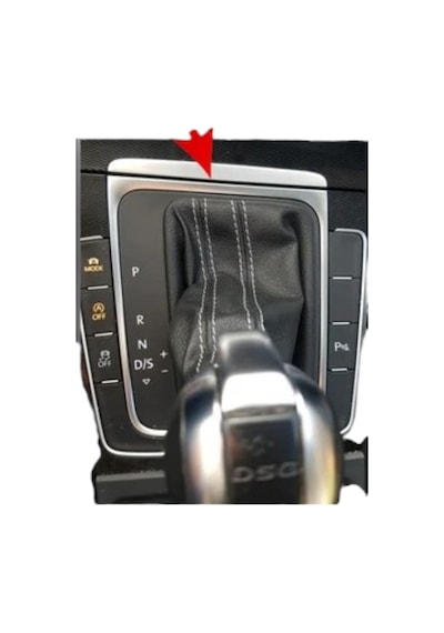Vw Golf 7 Mk7 7.5 13-20 Led Dsg Prnds Vites Paneli Siyah Krom Çerçeveli Renkli