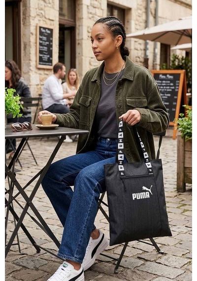 Puma 092505-01 Base Tote Çanta Unisex Çanta Siyah
