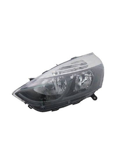 Tyc Ren10cl052 20-e190-05-2b Far Sol Elektrikli Renault Clıo Iv 12 H7/h1 Siyah 260601176r