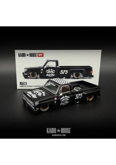 Mini Gt Kaidohouse Chevrolet Silverado Dually Hot Rod V1 236 1/64