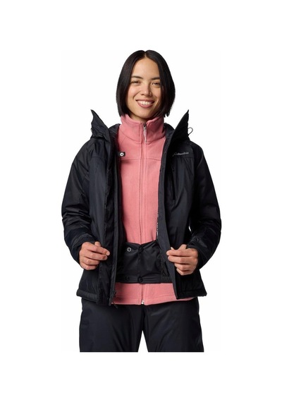 Columbia Snowy Summit Insulated Kadın Kayak Montu-8673 Siyah