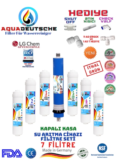 Elegance Beyaz 12 Litre 7 Filtre 14 Aşama Su Arıtma Cihazı