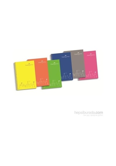 Spiralli Defter Plastik Kapak Çizgili 80 Yp A4 5075 400102