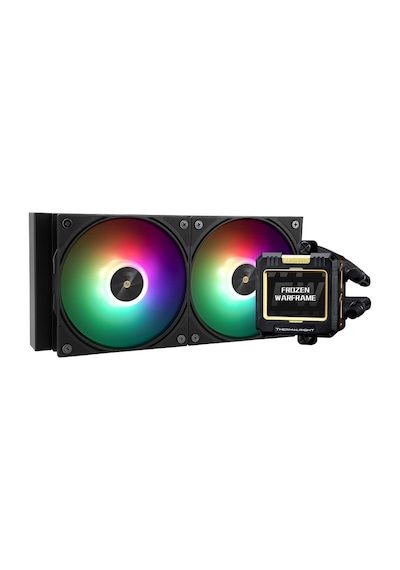Thermalright Frozen Warframe 240 Black ARGB 240 MM Intel-AMD Uyumlu İşlemci Sıvı Soğutucu Siyah + TF7 Termal Macun Thermalright Frozen Warframe 240 Black ARGB 240 MM Intel-AMD Uyumlu İşlemci Sıvı Soğutucu Siyah + TF7 Termal Macun