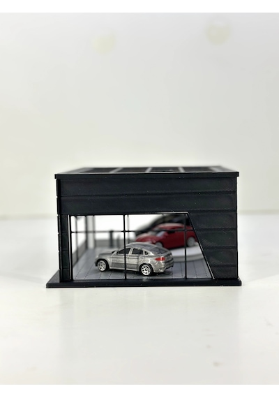 1/64 Ölçekli Range Rover Diorama Tasarımlı Araç Sergileme Garajı 3d Baskı