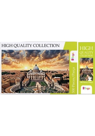 Btoys 500 Parça Puzzle Vatikan Katedrali 9046