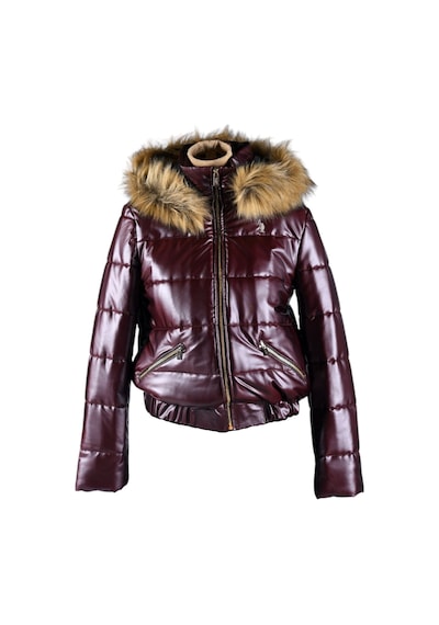 U.S. Polo Assn. Kadın Deri Mont Wp24012 Bordo