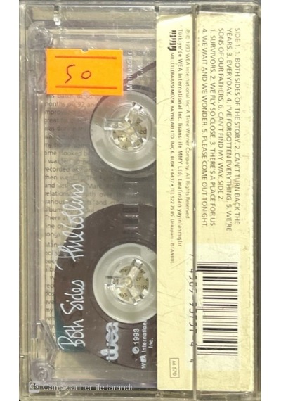 Plak Değildir Kaset Tir Phil Collins Both Sides Kaset