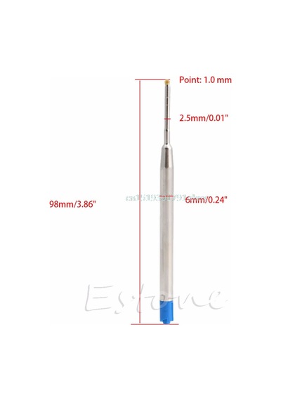 Vki Metal Mavi 1.0 MM. Tükenmez Kalem Yedeği 2'li Hece Kırtasiye