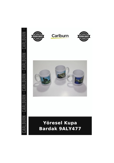 Özel Üretim Hediye Tasarım Mutfak Yöresel Kupa Bardak 9aly477 Çok Renkli