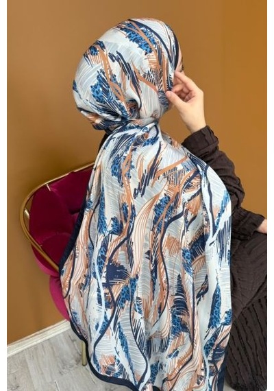 Mimiyum Perla Şal- Sarmal Desen - Model 1 Çok Renkli