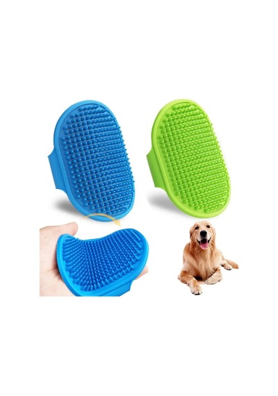 Kedi Ve Köpek Silikon Yıkama Ve Tüy Toplama Aparatı Ayarlanabilir Evcil Hayvan