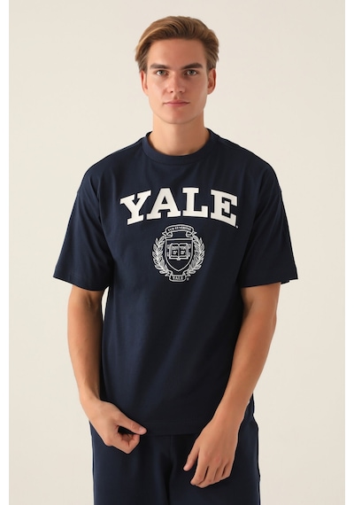 Yale Book Lacivert Erkek T-shirt 5274-42867 Lacivert