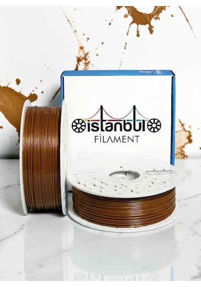 3d Baskı Asa Filament Kahverengi 1 Kg Ø 1,75mm 0,05 Mm Bambu Lab Uyumlu 1.75mm