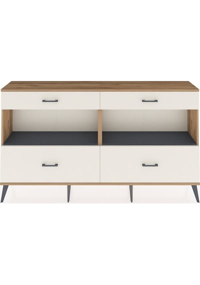 Arges Konsol 2 Raflı 4 Çekmeceli 176x30x99 Çam-antrasit/aytaşı Çam-antrasit/aytaşı Arges Konsol 2 Raflı 4 Çekmeceli 176x30x99 Çam-antrasit/aytaşı Çam-antrasit/aytaşı