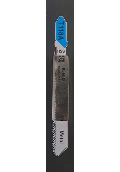 Dekupaj Bıçağı Metal Testeresi T118a Hss B.h.d 1 Adet
