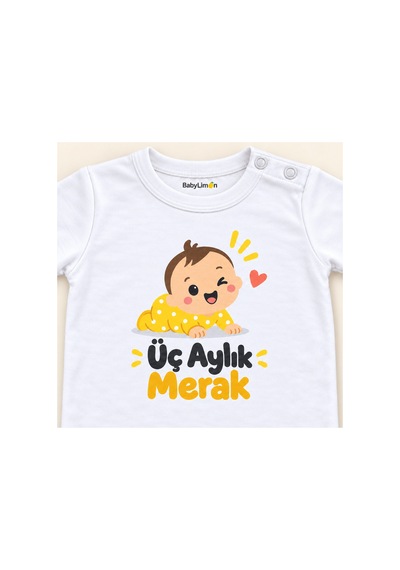 Babylimon Üç Aylık Merak Beyaz Kısa Kollu Çıtçıtlı Bebek Zıbını Beyaz - Üç Aylık Merak - 928161925 Beyaz - Üç Aylık Merak Babylimon Üç Aylık Merak Beyaz Kısa Kollu Çıtçıtlı Bebek Zıbını Beyaz - Üç Aylık Merak - 928161925 Beyaz - Üç Aylık Merak