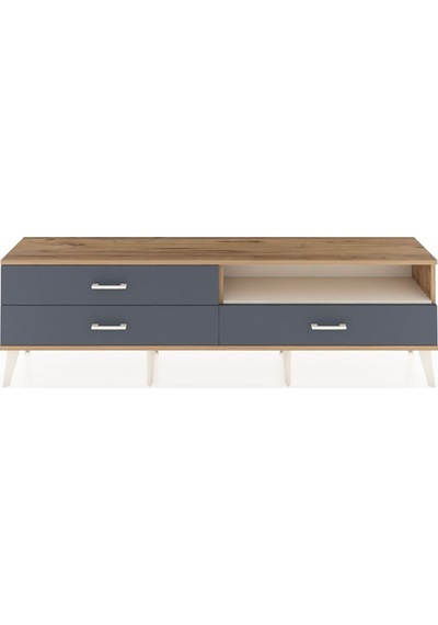 Arges Tv Ünitesi Tek Raflı 3 Çekmeceli 176x30x51 Çam-aytaşı/antrasit Aytası/antrasıt Arges Tv Ünitesi Tek Raflı 3 Çekmeceli 176x30x51 Çam-aytaşı/antrasit Aytası/antrasıt