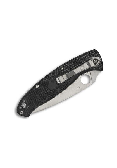 Spyderco Resilience Black Lightweight Plainedge Kamp Çakı Siyah