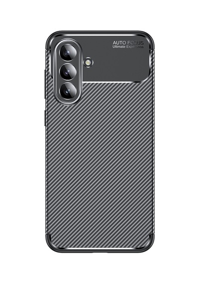 Zore Samsung Galaxy Uyumlu A36 Kılıf Omsy Negro Silikon Kapak - Siyah