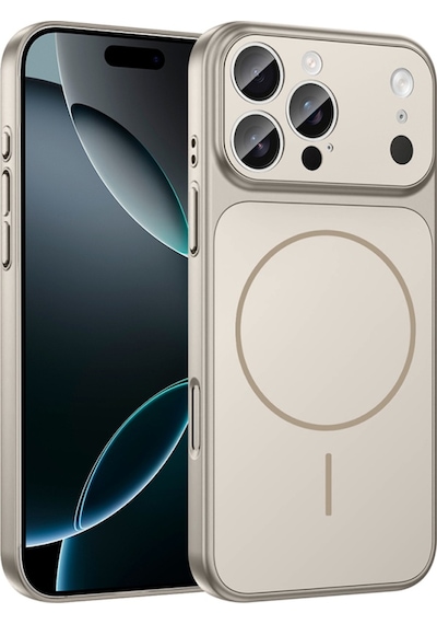 Apple Uyumlu iPhone 14 Pro Max Kılıf M-safe Şarj Özellikli Kamera Korumalı Kapak Ryc / Formen Gri