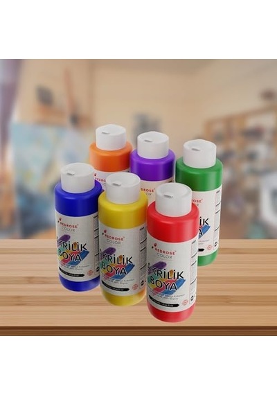 Ara Renkler Akrilik Boya 6&apos Lı Set 6x120 Ml