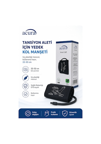 Acura Ac-20 Yedek Kol Manşeti 22-32cm