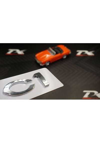 Citroen C1 2007-2011 Bagaj Krom Abs 3M 3D Yazı Logo Amblem
