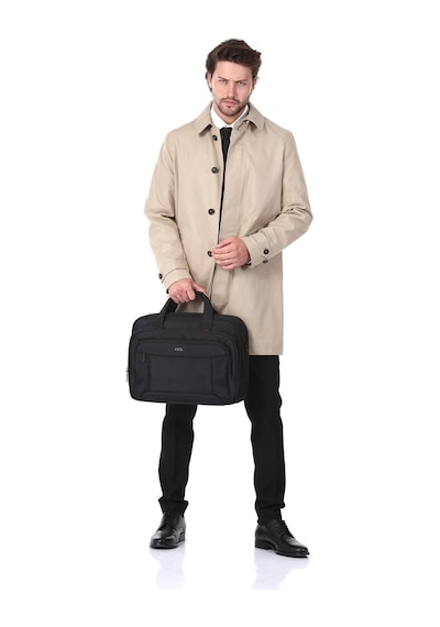 Ççs 71388 Çapraz Omuz Askılı Evrak Çantası-siyah Siyah