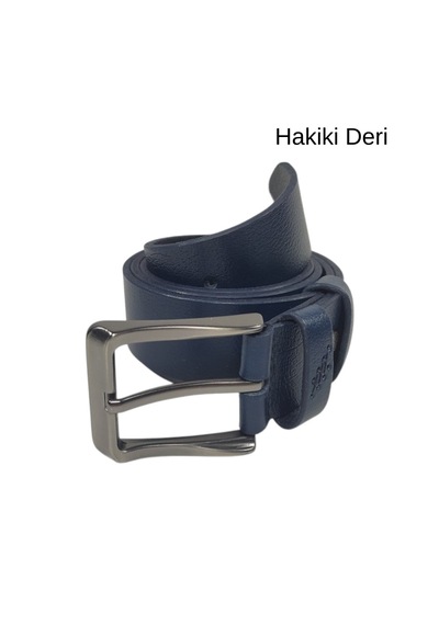 Hakiki Deri El Yapımı Lacivert Kot Kemeri - 4 Cm En 4 Mm Kalınlık - %100 Dana Derisi Lacivert Hakiki Deri El Yapımı Lacivert Kot Kemeri - 4 Cm En 4 Mm Kalınlık - %100 Dana Derisi Lacivert
