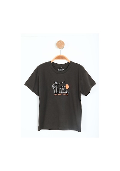 Xo Kids Erkek Çocuk Tişört 1-4 Yaş 1783 Antrasit