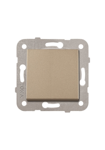 Viko Artline Novella Bronz Tekli Anahtar Çerçevesiz - 92605201