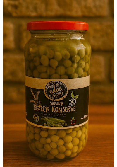 Edos Organik Bezelye Konserve 580 Gr