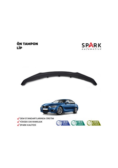 Bmw 4 Serisi 4.20 Ön Tampon Lip Eki Uyumlu 2014-2020