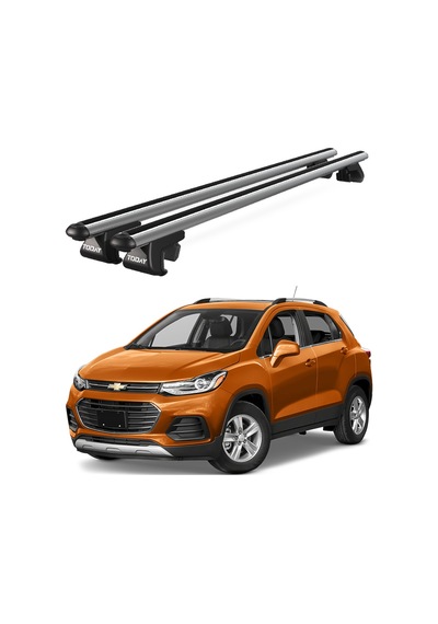 Venüs Chevrolet Trax 2013-2022 Uyumlu Gri Ara Atkı Port Bagaj Tavan Barı