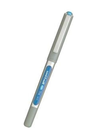 Ub-157 Roller Kalem Eye Fine Bilye Uç 0.7 Mm Açık Mavi 12 Li Kutu Mavi