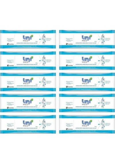Unimed Antibakteriyel Perine Bölgesi Yıkama Havlusu 50 Adet 10 Paket Unimed Antibakteriyel Perine Bölgesi Yıkama Havlusu 50 Adet 10 Paket