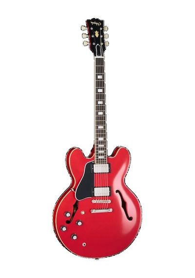 Epiphone Igc 1962 Es-335 Reissue Solak Semi Hollow Elektro Gitar Elektro Gitar Sixties Cherry