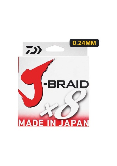 Daiwa Jbraid 8b Koyu Yeşil 300m İp Misina 0.24mm
