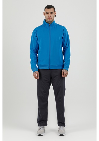 Airlife Sportswear Tam Boy Fermuarlı Erkek Dik Yakalı Eşofman Takımı Saks Saks Mavi