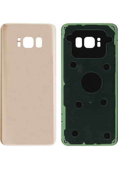 Samsung S8 Plus Gold Uyumlu Arka Kapak Batarya Kapağı Pil Kapağı Gold